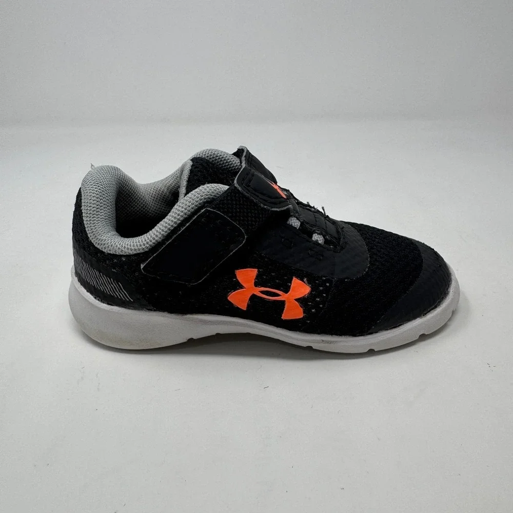 Under Armour Assert 8 AC Shoes Black Toddler Size 6 K